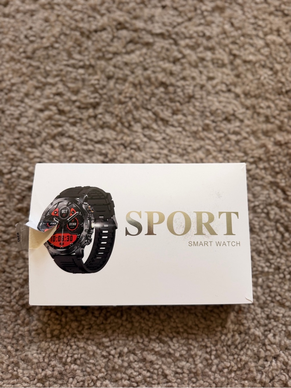 NWT Sport Smart Watch - Black and Red